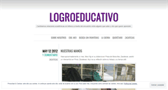 Desktop Screenshot of logroeducativo.wordpress.com