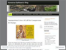 Tablet Screenshot of kierannas.wordpress.com