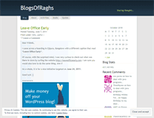 Tablet Screenshot of blogsofraghs.wordpress.com