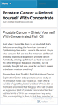 Mobile Screenshot of cancer10.wordpress.com
