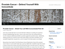 Tablet Screenshot of cancer10.wordpress.com