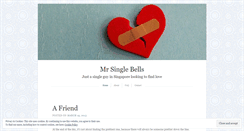 Desktop Screenshot of mrsinglebells.wordpress.com