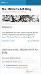 Mobile Screenshot of msmichet.wordpress.com