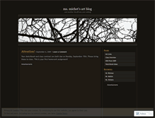 Tablet Screenshot of msmichet.wordpress.com