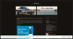 Desktop Screenshot of luxusautos.wordpress.com