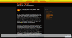 Desktop Screenshot of partypokersala.wordpress.com