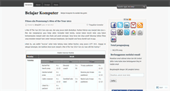 Desktop Screenshot of dimas347.wordpress.com