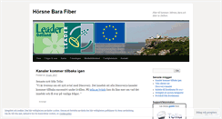 Desktop Screenshot of hbfiber.wordpress.com