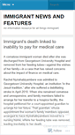 Mobile Screenshot of immigrant101.wordpress.com