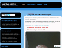 Tablet Screenshot of crantusplinius.wordpress.com