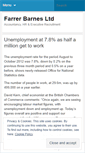 Mobile Screenshot of farrerbarnes.wordpress.com
