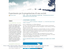 Tablet Screenshot of liberoesperimento.wordpress.com