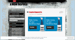 Desktop Screenshot of inspiredapparel.wordpress.com