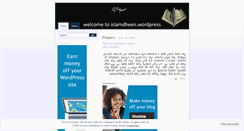 Desktop Screenshot of islamdheen.wordpress.com