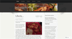 Desktop Screenshot of devouringworldbites.wordpress.com