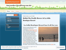 Tablet Screenshot of lajollaboutiqueresort.wordpress.com