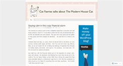 Desktop Screenshot of catfaeries.wordpress.com