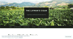 Desktop Screenshot of laymanscigar.wordpress.com