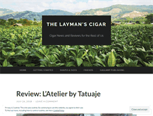 Tablet Screenshot of laymanscigar.wordpress.com