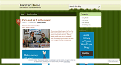 Desktop Screenshot of myforeverhome.wordpress.com