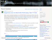 Tablet Screenshot of fudzsoft.wordpress.com