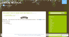 Desktop Screenshot of frugalmcdugal.wordpress.com