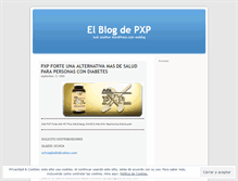 Tablet Screenshot of elblogdepxp.wordpress.com