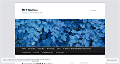 Desktop Screenshot of mftmatters.wordpress.com