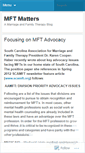 Mobile Screenshot of mftmatters.wordpress.com