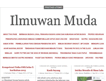 Tablet Screenshot of ilmuwanmuda.wordpress.com