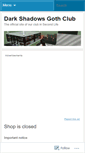 Mobile Screenshot of darkshadowsclub.wordpress.com