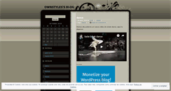 Desktop Screenshot of ownstyles.wordpress.com
