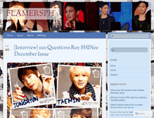 Tablet Screenshot of flamersph.wordpress.com