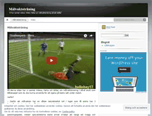 Tablet Screenshot of malvaktstraning.wordpress.com