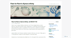 Desktop Screenshot of ajmerainfinity.wordpress.com