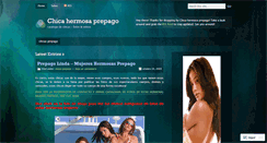 Desktop Screenshot of chicahermosa98.wordpress.com