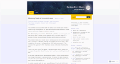 Desktop Screenshot of beblues.wordpress.com