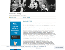 Tablet Screenshot of janitatti.wordpress.com