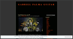 Desktop Screenshot of gabrielpalmaguitar.wordpress.com