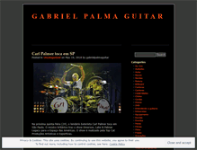 Tablet Screenshot of gabrielpalmaguitar.wordpress.com
