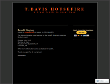 Tablet Screenshot of davishousefire.wordpress.com