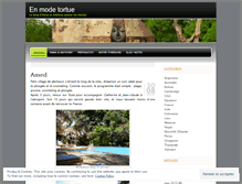 Tablet Screenshot of enmodetortue.wordpress.com