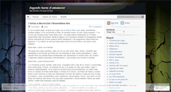Desktop Screenshot of jugandohastaelamanecer.wordpress.com
