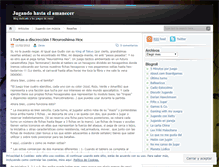 Tablet Screenshot of jugandohastaelamanecer.wordpress.com