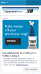 Mobile Screenshot of capotanet.wordpress.com