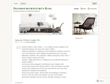 Tablet Screenshot of decorousfurniture.wordpress.com