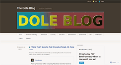 Desktop Screenshot of bdole.wordpress.com