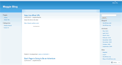 Desktop Screenshot of angelonheaven.wordpress.com