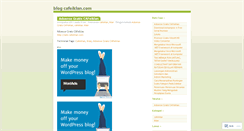 Desktop Screenshot of cafeiklan.wordpress.com