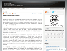 Tablet Screenshot of cageounesp.wordpress.com